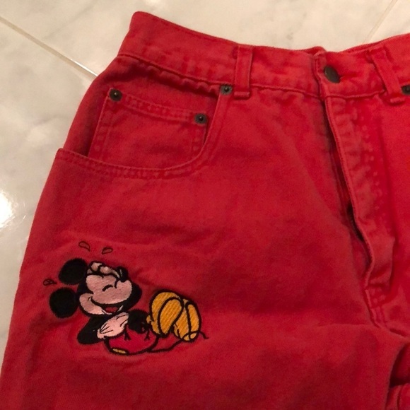 Mickey & Co. Disney mom jeans. EUC! - Picture 2 of 7